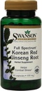 Swanson Premium Full-Spectrum Korean Red BTC Root 400 mg 90 Caps - İki Paket