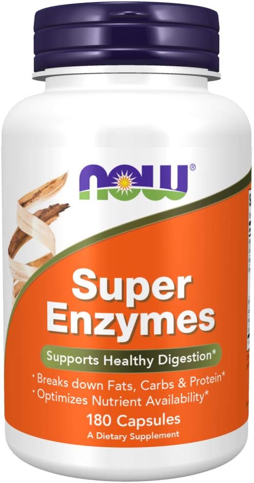 Şimdi Super Enzymes 180 Capsules