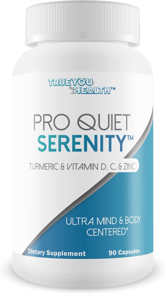 Pro Sessiz Serenity - Mood Support Supplement - Doğal Stres Yardım Formula - Calm The Mind & Body - Rahatlama - Erkekler ve Kadınlar için Mood Balance Supplement