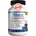 Gluco Switch Ζάχαρη αίματος Max όλα τα φυσικά Formula για να διατηρήσει υγιή επίπεδα, μέγιστη δύναμη Καθημερινή Formula Κριτικές αίματος (1 συσκευασία - 60 κάψουλες)
