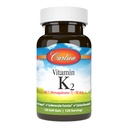 Carlson - Vitamin K2 MK-7 (Menaquinone), 90 mcg, Bone Support,dis Bioavailability, K2 Vitamin, K-2, 120 Softgels