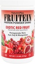 NaturesPlus FRUITEIN Exotic Red Fruit Shake - 1,3 lbs - 13 γραμμάρια φυτικής πρωτεΐνης ανά υπηρεσία - Υποστηρίζει την ενέργεια & ανοσοποιητικό σύστημα - χορτοφάγους, χωρίς γλουτένη & μη GMO - 16 εξυπηρετούν