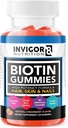INVIGOR8 Biotin Gummies 10000mcg 