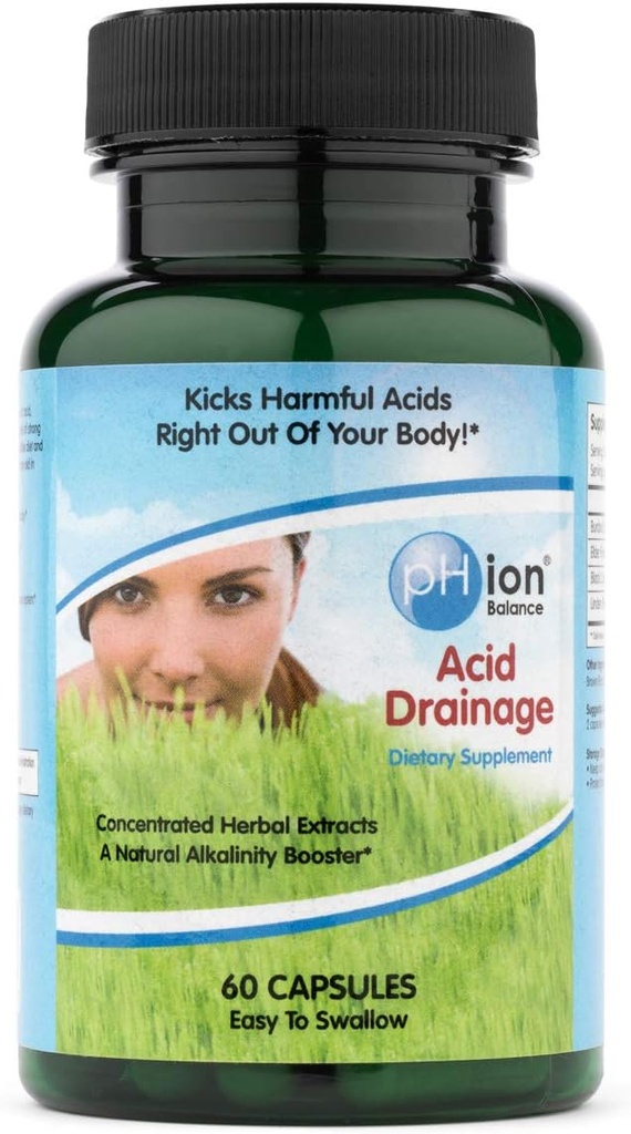 pHion Balance Acid Drainage, Capsules, 60-Count