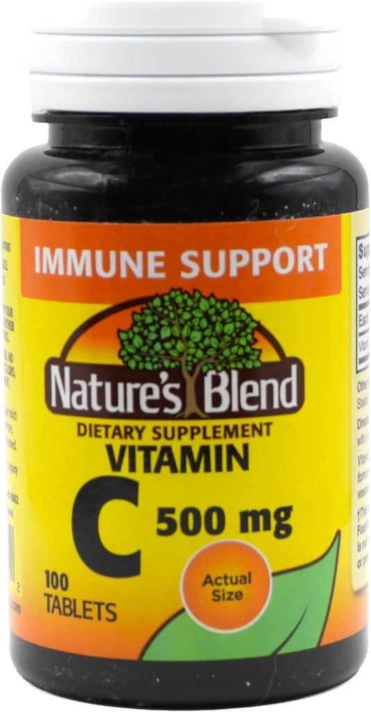 Nature's Blend Vitamin C 500 mg 100 Tablet