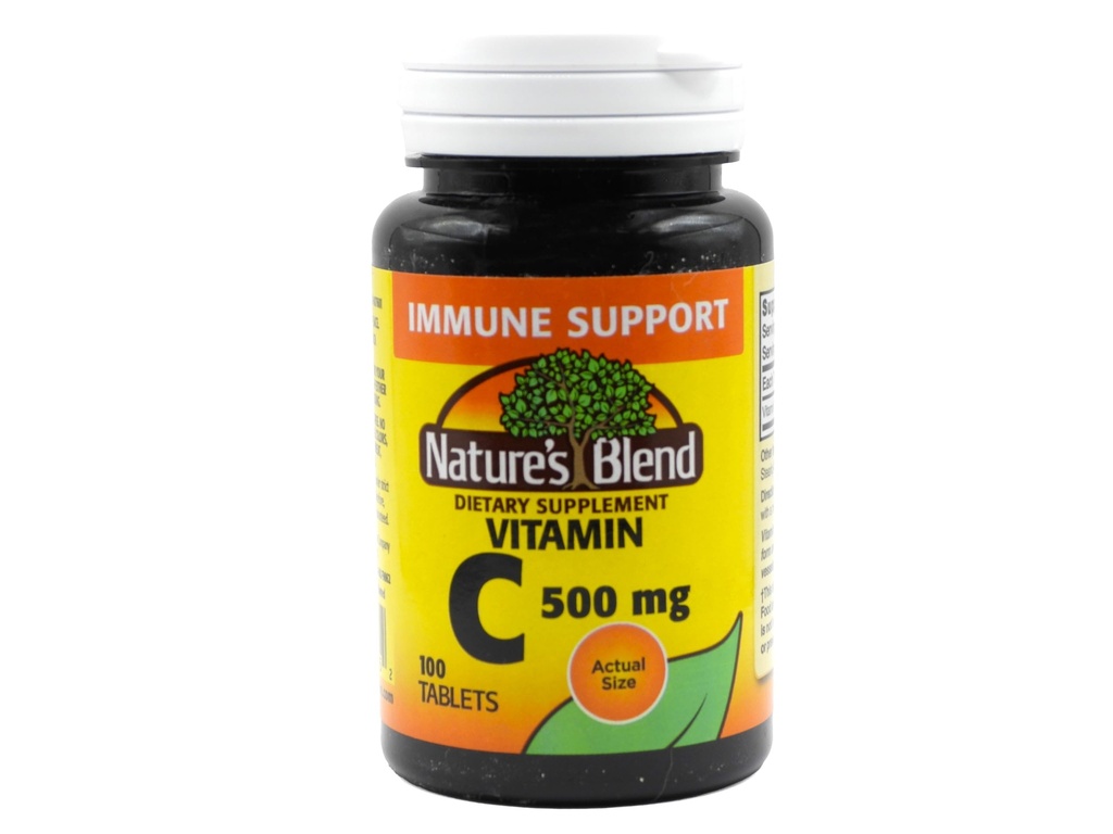 Nature's Blend Vitamin C 500 mg 100 Tablet