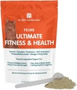 Dr. Bill'in Feline Ultimate Fitness & Sağlık | Cat Multivitamin Toz - Daily Supplement | Kilo Kontrol, Ortak, Beyin, Kalp ve Immune Support | Omega 3s, Collagen, B Vitamins, Taurin, Amino Asits
