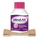 MiraLAX Laxative Powder, Gentle Constipation Relief for Adults, Αποσκληρυντής Σκαφών με PEG 3350, Μη διεγερτικό Laxative, No Harsh Effects, Περιλαμβάνει Stirrer, 14 Δόση