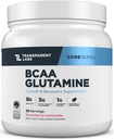 Gap Labs BCAA Glutamine - 8000 Mg of BCAA Toz with L Glutamine for Post Workout Recovery, Kas Büyüme ve Genişleme - 30 Hizmet, Strawberry Lemonade
