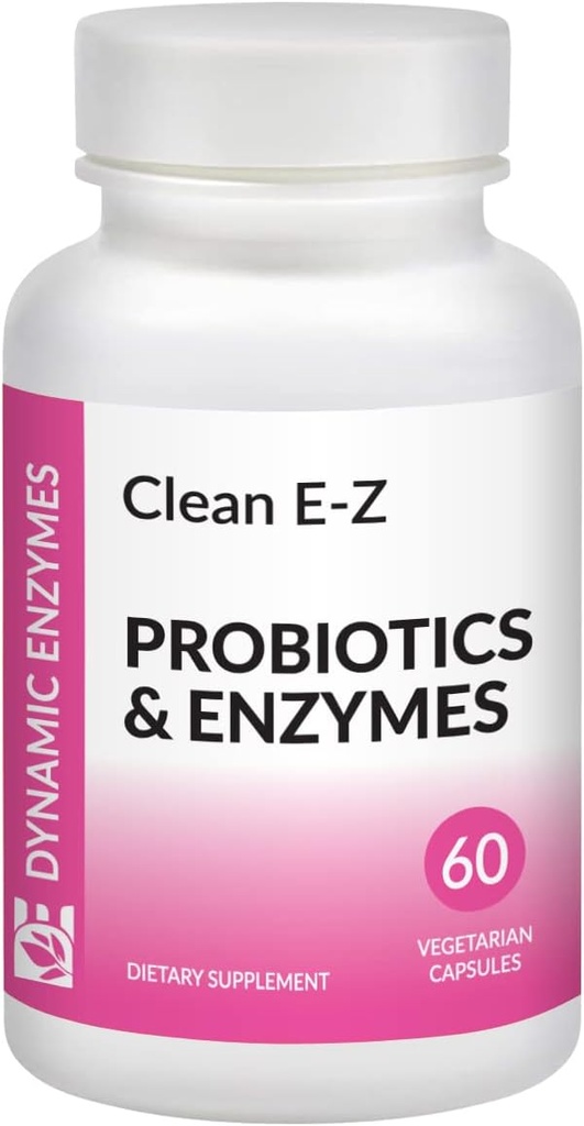 Καθαρισμός E-Z Candida - Microflora Gut Balance, Candida Cleanse, Digestion of Yeast Cell Walls, Probiotics & Digestive Enzymes, Gut Flora Health 