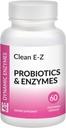 Καθαρισμός E-Z Candida - Microflora Gut Balance, Candida Cleanse, Digestion of Yeast Cell Walls, Probiotics & Digestive Enzymes, Gut Flora Health 
