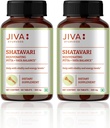 JIVA Shatavari Tabletleri 500 mg | Ayurvedic Supplement for Men & Women - 120 Tablet (Pack of 2)