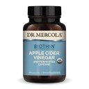 Dr. Mercola Biothin Organik Apple Cider Vinegar ve Fermented Cayenne, 30 Hizmet (30 Capsules), Diyet Supplement, Digestive Support, Non-GMO, USDA Organic
