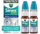 Vicks Sinex SEVERE Alerji & Sinus Nasal Mix, Original Ultra Fine Mist, Decongestant Tıp, Soğuk veya Alerji nedeniyle Nasal Congestion'tan Yardım, Sinus Baskısı