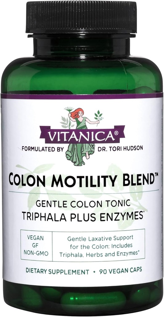 Vitanica Kolon Mottitude Assembly, Kolon Desteği, Vegan, 90 Capsules