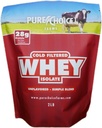 Pure Choice Unflavored Whey Protein Isolate Toz, 28g Protein & Sugar-Free, Undenatured Whey, 1 Malzemeler, No Fillers veya Yapay Sweeteners (Unflavored, 2 lb)