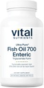 Vital Nutrients Ultra Pure® Fish Oil 700 Giriş | Kalp, Beyin, Immune Health* | Sustainable Sourced High EPA & DHA Omega-3 Fatty Acid | Vanilla Flavor | Gluten, Dairy, Soy Free | 90