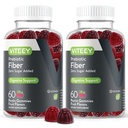 VITEEY Prebiyotik Fiber Gummies for Yetişkinler, 4g - Gut Health & Digestive ► Fiber Supplement Gummies - Zero Sugar eklendi, Vegan, Gluten-Free - 120 Count Count