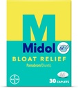 Midol Bloat Relief, Caplets with Pamabrom, 30 Kont