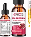 Yüksek Aborpsiyon Magnezyum Sıvı Supplement 1000MG, Magnezyum Glycinate 500MG ile Kompleksi, Bio-Availability içinTaurate. One Supplement-Strawberry Flavor'da 3 TOP Magnezyum