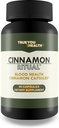 Cinnamon Ritual - En İyi Cinnamon Supplement for Blood Support - Sağlıklı Kan Akışı - Geliştirilmiş Formula W /Turmeric & Vitaminler - Glucose Sıfır Ritual Sugar Health Blood Health Blood Health