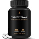 HUMANX Turkesterone+ 800 mg - ABD Üçüncü Partisi ( Ecdysterone) için Muscular Development & Dynamic Athletic Performansı - Doğal Makyaj - GMO, Vegan - Turkesterone Supplement