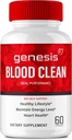 Genesis Blood Clean Capsules - En Güç için Gelişmiş Formula Supplement - Doğal Kan Gemisi Temiz, Genesis Blood Clean Pills, Genesis BloodClean Pastillas Yorumlar (60 Capsules)