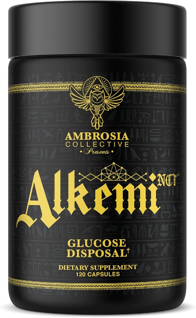 Alkemi NCT® - Βοηθός με Berberine, ProCynCi® Cinnamon Extract, Chromium Picolinate, InSea2®, και GlucoVantage