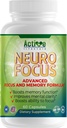Nöro Focus Nootropic Brain Supplement for Men & Women: Memory, Clarity & Focus | Ginkgo Biloba, B6, Phosphatidylserine, Choline, Huperzine A