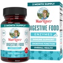 MaryRuth Organics Digestive Enzymes | 2 Ay Supply | Vegan Digestive Health Aid ve Gut Health Enzyme Kompleksi | 12 Enzymes | Vitaminler B6 & B12