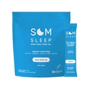 Som Sleep, Calm Sleep Toz İçecek Mix, 3 mg Melatonin, Magnezyum B6, L-Theanine & GABA – Vegan, Keto Friendly – Zero Sugar Berry, 30-Pack
