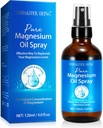 Magnezyum yapıştırıcısı, Pure Magnezyum Oil Sprey Natural in Glass Şişe, Absorb'a kolay ve 120 ml kullanın