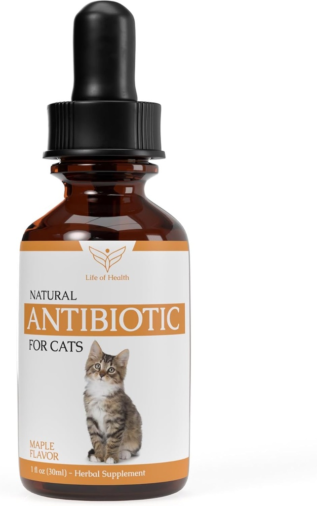 Kediler için Doğal Antibiyotikler - Cat Antibiyotikler - Cat Antibiyotik - Pet Antibiyotikler - Cat Immune Support - Cat UTI Antibiyotiks - (2 Pack)