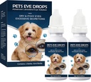 Köpekler için Cataract Drops, Dog Eye Drops, Vision Clarity, Eye Vision ve Cataracts(2 x 10 mL)