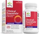 Terry Doğal Klinik Essentials - Aid Bone, Cardiovascular & Immune Health - Tamam with Chelated Minerals - Supplement with B-Vitamins & Vitamin C - 120 Capsules