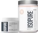 Δέσμη του Isopure Bovine Colostrum Supplement Powder, Μαλακά επεξεργασμένο, 90 μερίδες + Isopure Άγευστη Creatine Monohydrate Powder, 5g Creatine Monohydrate per Scoop, 100 μερίδες, 500g
