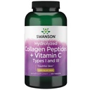 Swanson Hydrolyzed Collagen I + Vitamin C Tip I ve Iii 1000 mg 250 Tabs