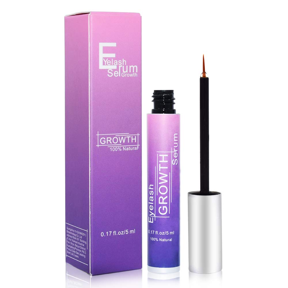 Eyelash Büyüme Serum to Grow Lashes, Advanced Lash Serum Formula for Eyelash Büyüme ve Kalınlık, Lash Büyüme Serum Geliştirilmiş (5ML)