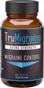 TruMigraine Relief & Prevention | All Natural Migraine Supplements for Headache Relief | Malzemeler: Riboflavin, Feverfew, Paraben Free Butterbur, & Ginkgo Biloba | 60 Veggie Capsules