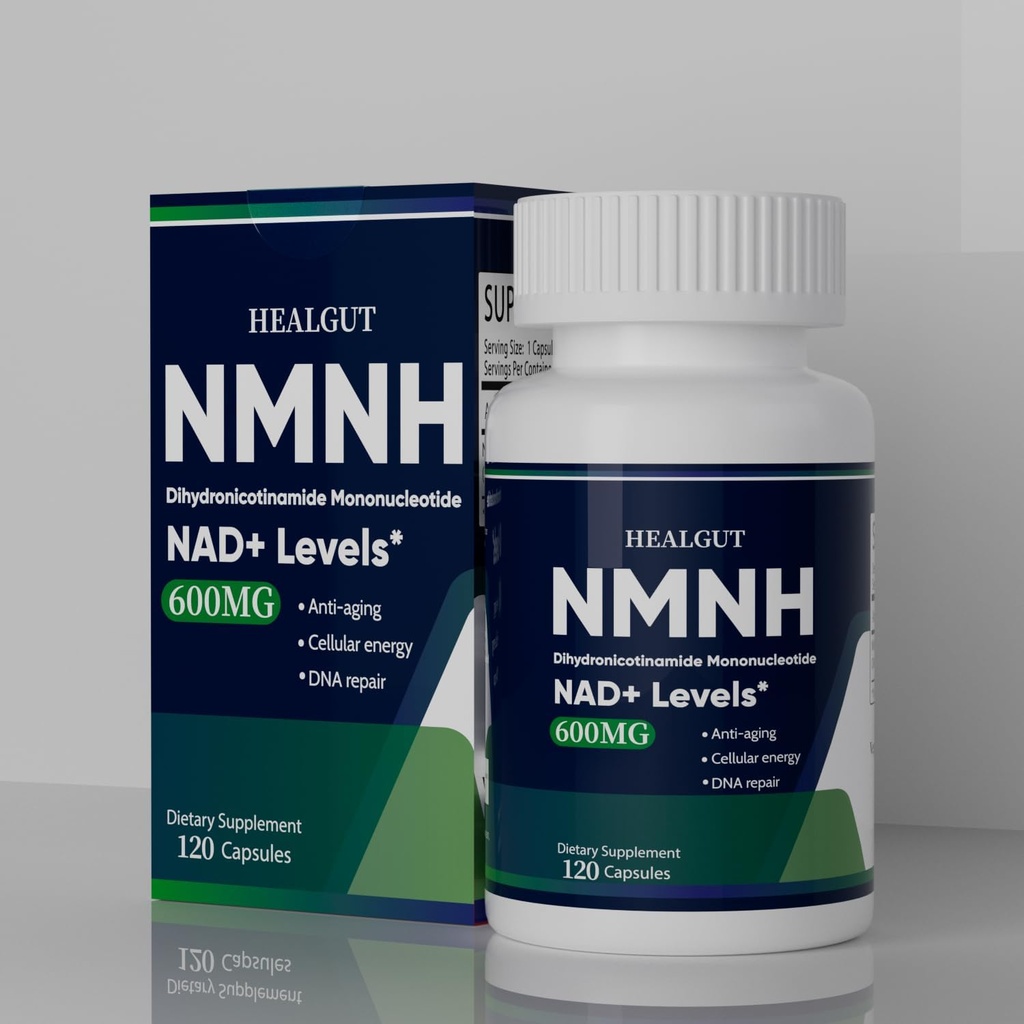 NMNH Supplement for Anti-Aging Breakthrough - Boost NAD+ Seviyeler NMNH Liposome 120 Capsules'den daha etkili