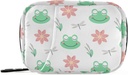 Çiçekler Pill Box 7 Günlük Pill Case Travel Pill Organizer Bag ile WC Haftalık Case Compact Vitamin Tamamlayıcı için Kompakt Boyut