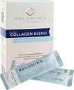Relumins Marine Collagen Powder Drink Mix - Collagen Peptide with Glutathione, Green Tea, CoQ10, & Hyaluronic Acid Promotes Glowing Skin - 100 Powder Sachets x Blueberry Flavored + 10 Free Sachets