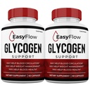 (2 Pack) EasyFlow Blood Support Capsules, Easy Flow Glyco Pills, Glyco Optimizer Capsules Glycogen Supplement, 2 Ay Supply Capsules