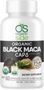 | Organik Siyah Maca 60 Capsules | Siyah Maca Root Toz ile Doğal Supplement | Enerji, Vitality ve Hormonal Denge için Bitki bazlı Kapsüller