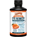 Barlean's Eye Remedy Supplement, Tangerine Flavored Fish Oil Liquid with Lutein, Astaxanthin and Zeaxanthin,1,000 Omega 3 EPA DHA, Eye Care Supplements, 16 oz