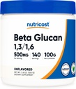 Nutricost Beta Glucan Powder 100 Grams - 1,3/1,6 - Μη ΓΤΟ
