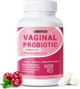 Vaginal Probiyotiks for Women, 70 Milyar CFU for Vaginal Health, PH Balance, Urinary Tract, Digestive with Prebiyotiks, Organic Cranberry & D-Mannose for Vaginal Odor & Flora Supplements - 60 Capsules