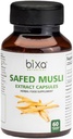 Bixa BOTANICAL, Erkekler için Güvenli Musli Capsules | Güvenli Musli Tür | Ayurvedic Natural Herbal Supplement | 100% Pure, Gluten Free, Non-GMO, Steam Sterilized | 140+ Years of Herbal Heritage,60 Count