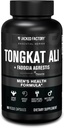 Jacked Factory Endonezyalı Tongkat Ali + Fadogia Agrestis - 200:1 Fadogia Agrestis 600 mg & Primavie Shilajit ile Erkekler için Uzunjack Tongkat Ali - 60 Capsules