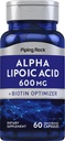 Piping Rock Alpha Lipoic Acid 600mg 